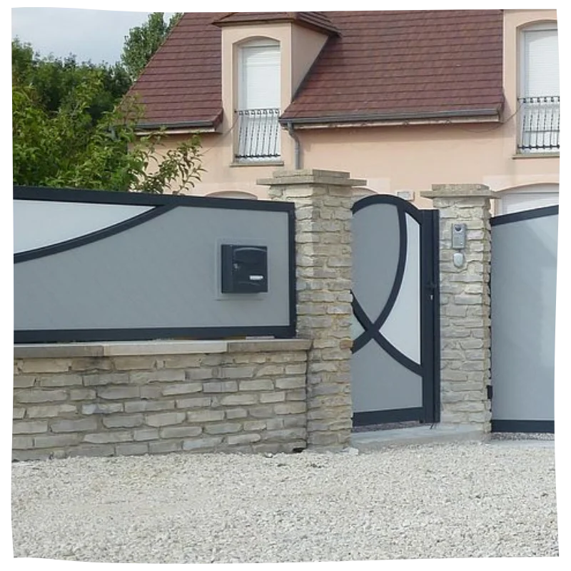 Installation de votre clôture Tschoeppé Imagine à Caen - GM rénovation