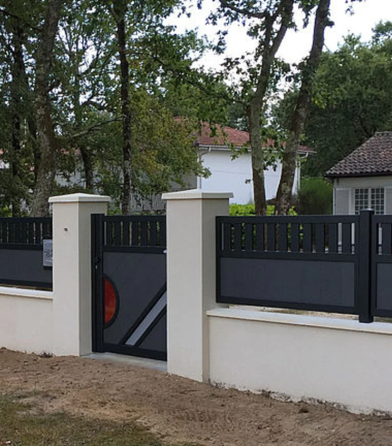 Installation de votre clôture Tschoeppé Imagine à CAEN - GM rénovation