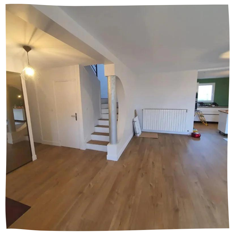 Pose de parquet vinyle à Caen - GM Rénovation