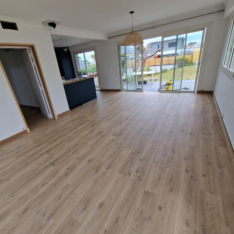 Pose de parquet vinyle à Caen - GM Rénovation